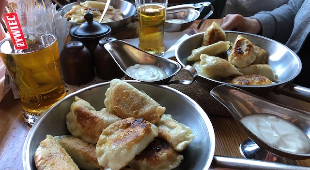 Along the banks of Vistula river