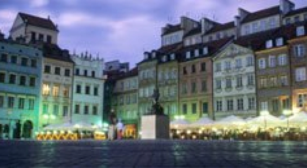 Along the banks of Vistula river