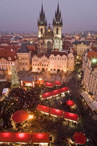 Prague Old Town market